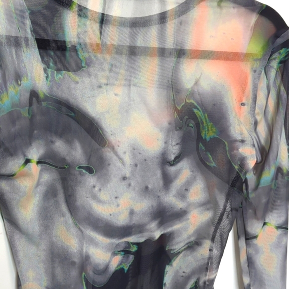 ✨NWOT Zara Tulle Bodysuit ✨ - Picture 3 of 5